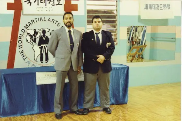 KJN Spillmann with martial arts legend