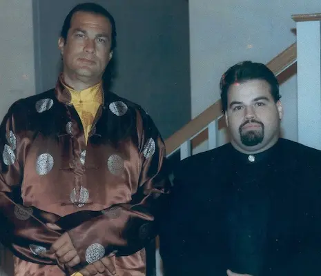 KJN Spillmann with Steven Seagal