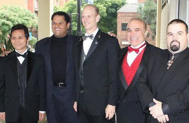 KJN Spillmann with Grandmaster Y.K. Kim