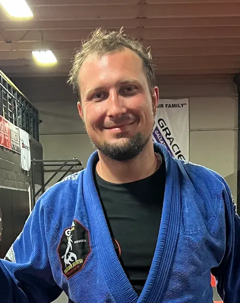 Instructor A. Avdeev — BJJ Blue Belt, 1st Dan TKD and HapKiDo