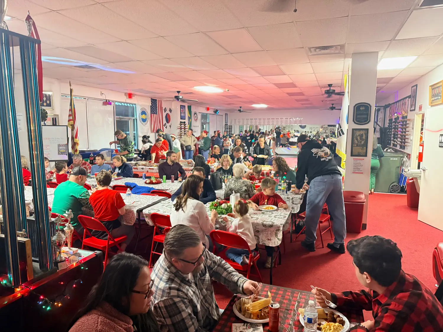 GMA Family Club members enjoying a community event together