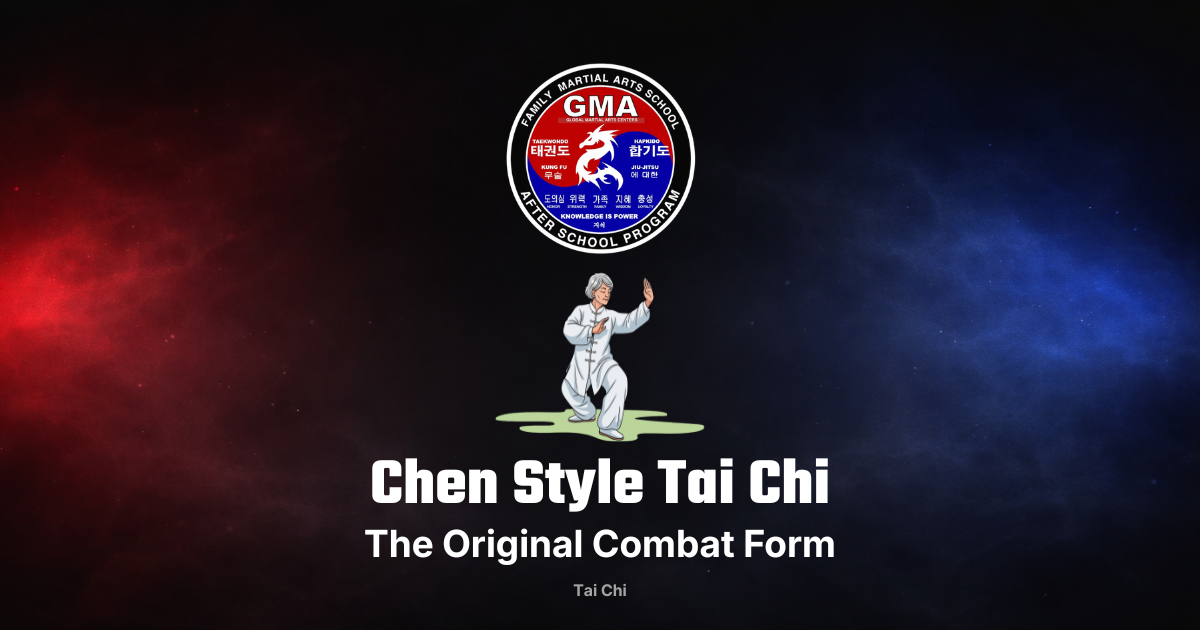Chen style tai chi — the original combat form of tai chi