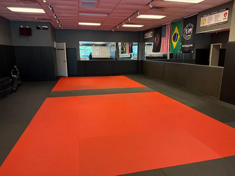 Brazilian Jiu Jitsu training room at Global Martial Arts USA in Gallatin, TN