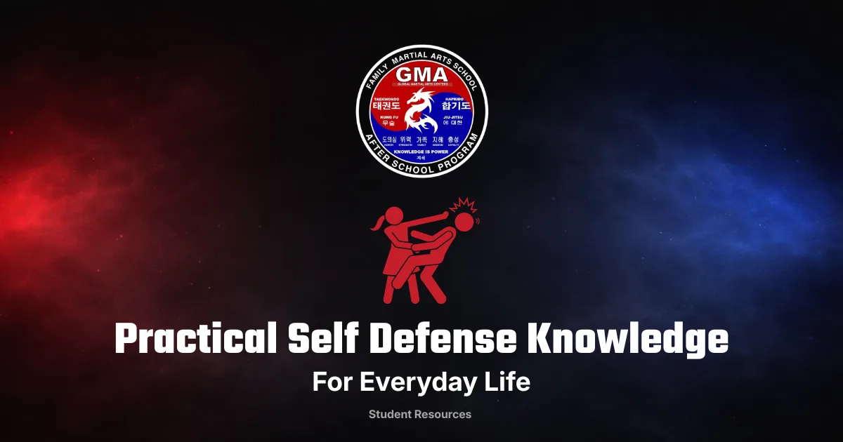 Practical Self Defense Knowledge for Everyday Life