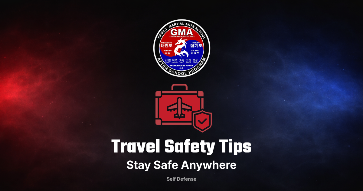 Travel safety tips illustrated for staying safe on any trip