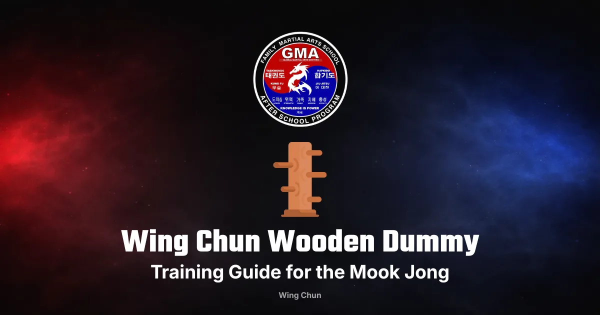 wing chun dummy Mook Jong wooden training partner used in Wing Chun kung fu